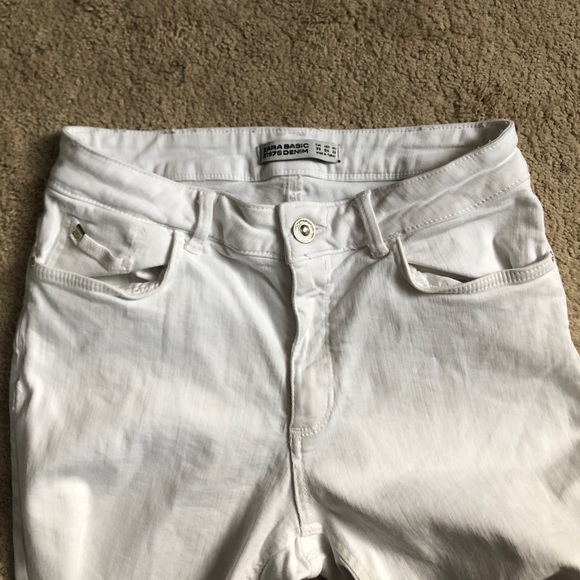 Zara White Denim jeans - Picture 3 of 7